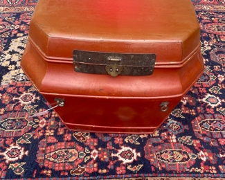Antique Asian side table box