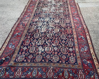 Antique Runer Boteh design 206" x65"