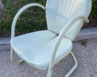 Midcentury outdoor chair