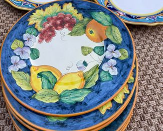 Italian Plates and Players 