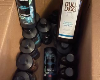 Many man toiletries