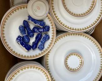Havilland & Co Limoges France plates set