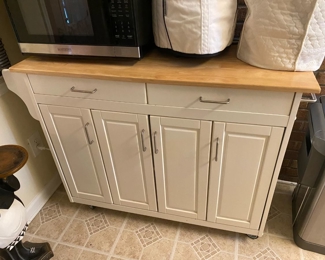 Rolling Prep Cart $ 160.00