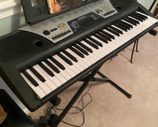 Yamaha EZ-150 Keyboard with Stand and Bench $ 70.00