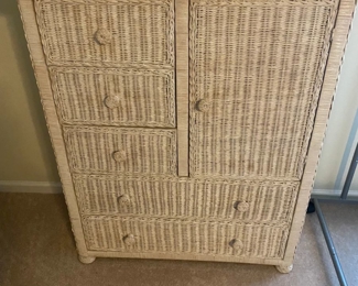 Wicker Wardrobe $ 158.00