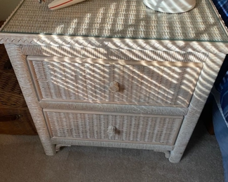 Wicker End Table $ 56.00