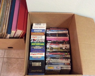 DVDs and VHS