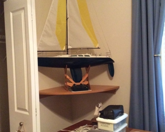 Remote control sail boat