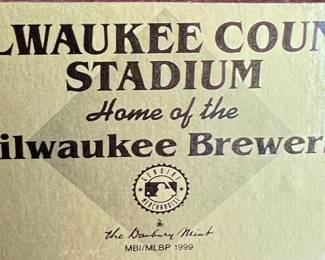 Milwaukee Brewers The Danbury Mint