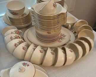 Vintage Taylor Smith Taylor China 97 pcs