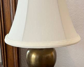 Brass Accent Lamps pr