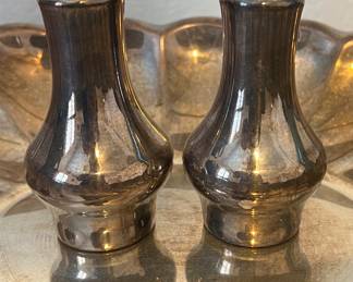 Silverplate Salt & Pepper