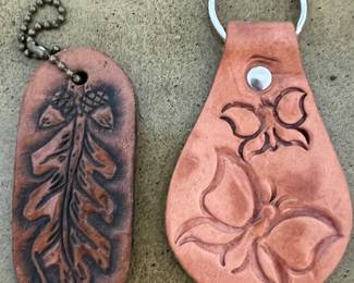 Leather Keychains
