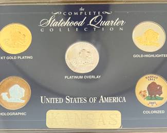 Statehood Quarter Collection KANSAS x 3