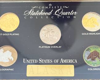 Statehood Quarter Collection ALASKA x 2