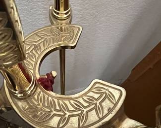 Brass Fireplace Tools 8 pc