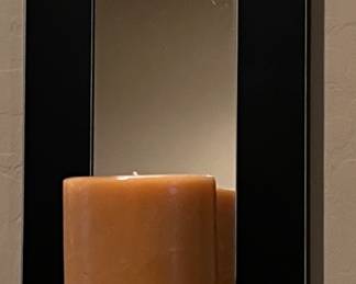 Candle Sconce w Mirror 