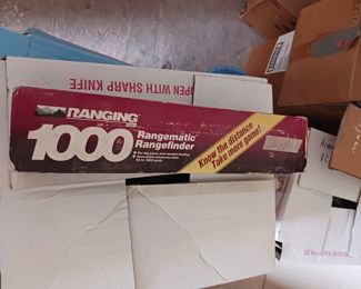Rangefinder hunting scope