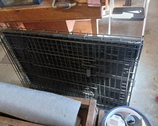 Large dog kennel crate