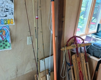 Fishing rods and fishing equipment