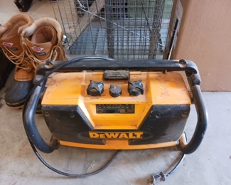 DeWalt boombox Bluetooth speaker