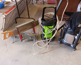 Miter saw Electric pressure washer