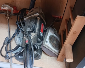 Corded power grinder tool