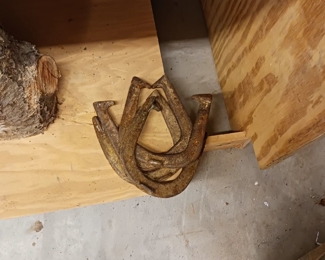 Antique horseshoes