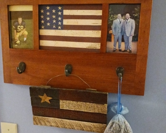 United States patriotic decorations American flag