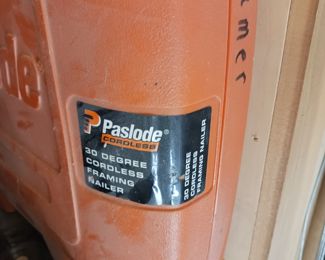Paslode 30° cordless framing nailer