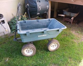 Plastic Garden Wagon