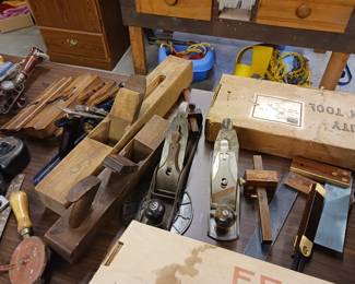 Old wood planes woodworking