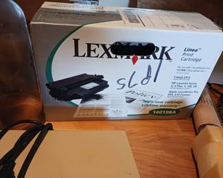 Lexmark laser printer cartridge