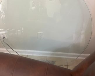 1/2” x 42” table glass