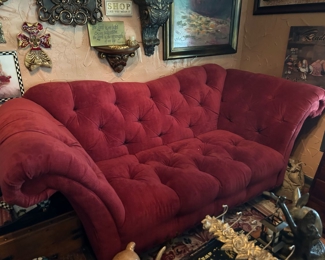 	#1	Sofa 79" L  W/4 Pillows 	 $150.00 				