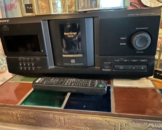 	#4	Sony CDP-CX230 200 Disc Mega Storage CD Player w/remote	 $80.00 				