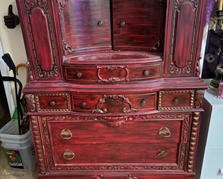 antique chest of drawers, secret compartments