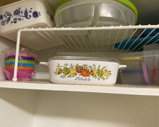 Rare Corning Ware, L'echalote, Spice of Life, Baking Dish