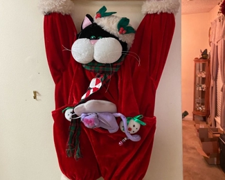 cat santa suit
