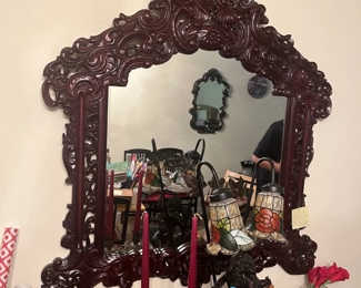 Ornate mirror 