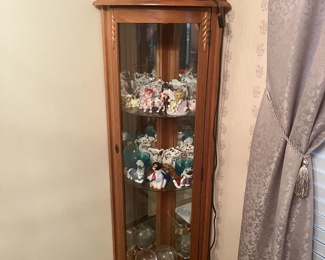 corner display case