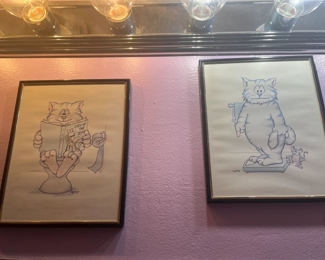 cat drawings