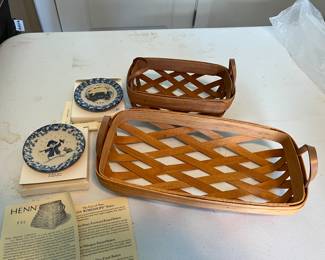 Henn basket and Workshops basket
