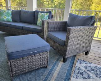 Rattan outdoor furniture