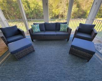 Rattan outdoor furniture - recently purchased!