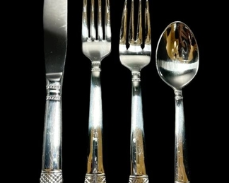 16 Sets of Stainless Steel Flatware