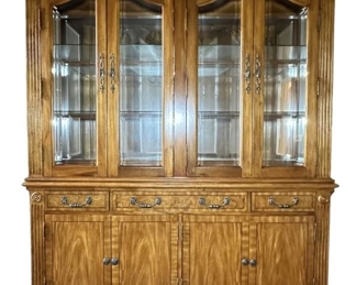 Beautiful Lighted China Cabinet