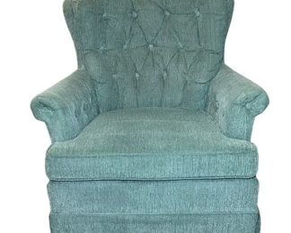 Tufted Swivel Armchair