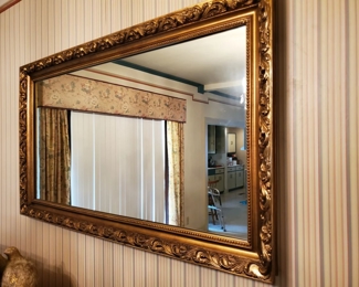 Long, Gilded Mirror