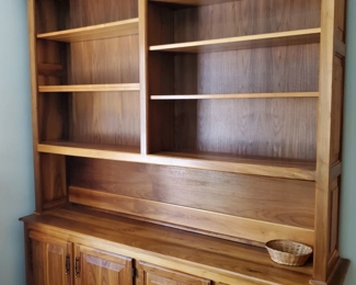 These are wonderful.  Use for a den, office  or bedroom.  Has a partial glass top.